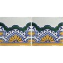 Mexican Talavera Border Tile Iregua